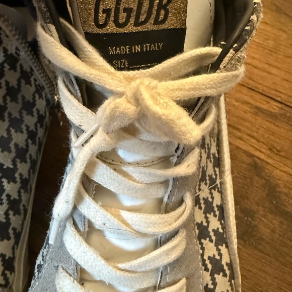 Golden goose Houndstooth High-Top Sneakers - Picture 4 of 4